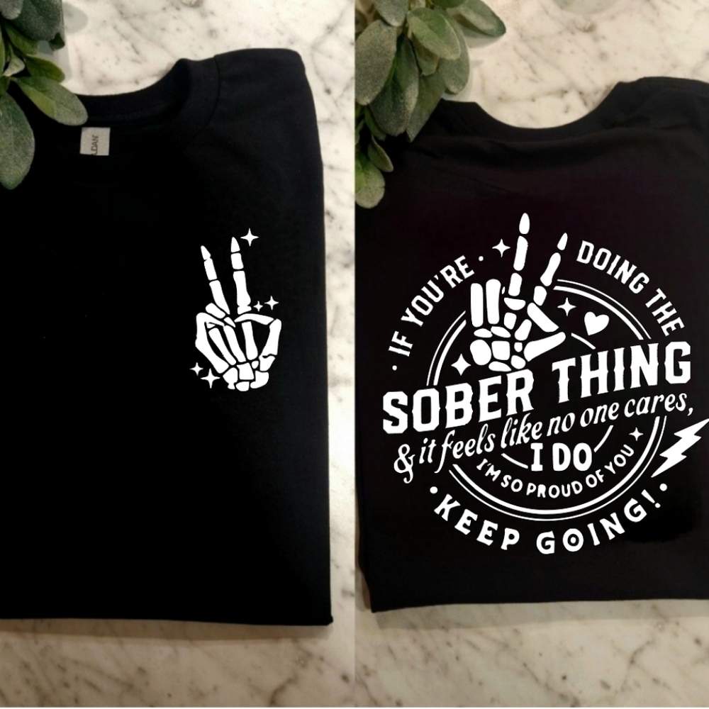 Sober shirt Keep Going Proud cute Recovery awareness popular